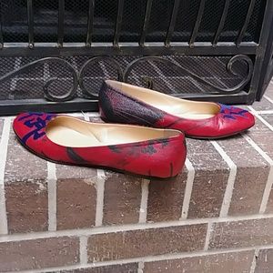 Galliano flats